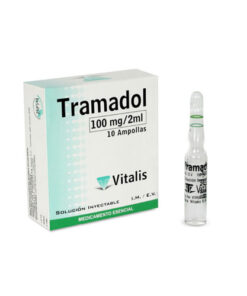 TRAMADOL 100 MG/2ML VITALIS CAJA X 10 AMP