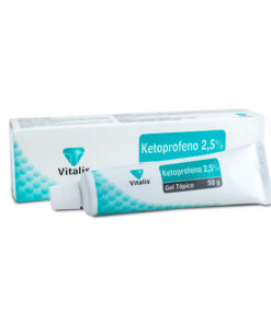 KETOPROFENO GEL 2.5% VITALIS TUBO X 50 GR