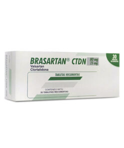 BRASARTAN CTDN  80/25 MG CAJA X 30 TABS