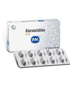 ATORVASTATINA 40 MG MK CAJA X 30 TABS