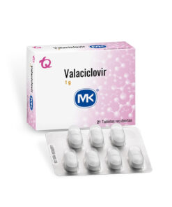 VALACICLOVIR 1 GR MK CAJA X 21 TABS