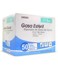 GASA ESTERIL N/TEJIDA ALFASAFE 4X4X2 X 50 S/S
