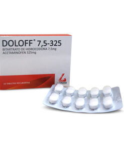 DOLOFF 7,5/325 MG CAJA X 10 TABS