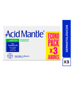ACID MANTLE JABON X 90 GR CAJA X 3 UNDS