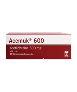 ACEMUK 600 MG EFERV. TUBO X 10 COMP