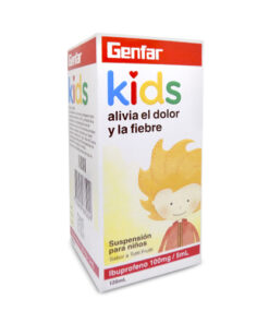 IBUPROFENO SUSP 100 MG GENFAR FCO X 120 ML