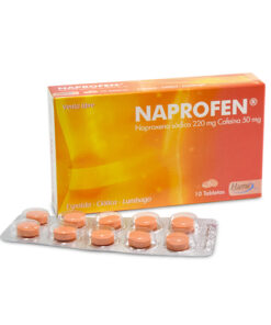 NAPROFEN 220/50 MG CAJA X 10 TABS