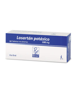 LOSARTAN 100 MG RECIPE CAJA X 30 TABS