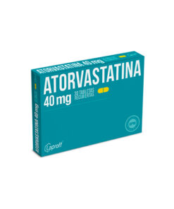 ATORVASTATINA 40 MG LAPROFF CAJA X 30 TABS