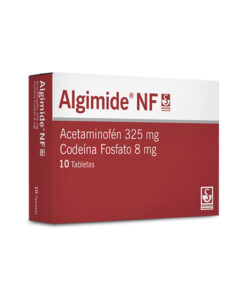 ALGIMIDE NF 325/8 MG CAJA X 10 TABS