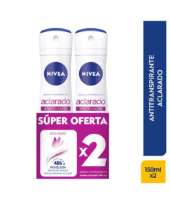 DESO NIVEA SPRAY ACL.EFE.SATIN 2X150ML OFERTA