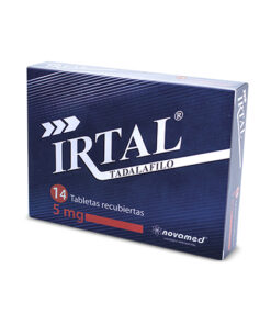 IRTAL 5 MG (TADALAFILO) CAJA X 14 TABS