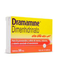 DRAMAMINE 50 MG CAJA X 24 TABS