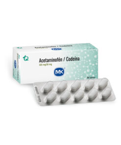 ACETAMINOFEN+COD 325/30MG MK CAJA X 30 TAB