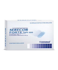 SERECOR FORTE DPI 500/50 +INHA LADOR X 30 CAPS