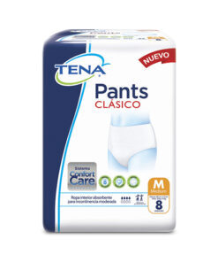 PANAL TENA PANTS CLASICO M X 8 UNDS