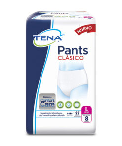 PANAL TENA PANTS CLASICO L X 8 UNDS