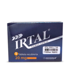 IRTAL 20 MG (TADALAFILO) CAJA X 1 TABS