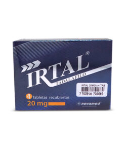 IRTAL 20 MG (TADALAFILO) CAJA X 4 TABS