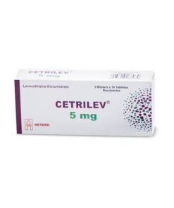 CETRILEV 5 MG CAJA X 30 TABS