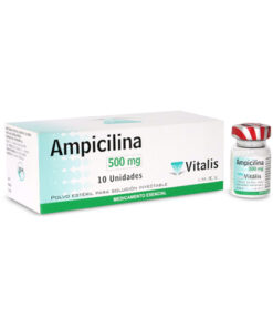 AMPICILINA 500 MG VITALIS CAJA X 1 VIAL