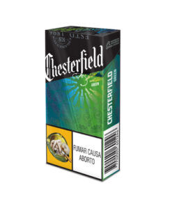 CIGAR. CHESTERFIELD GREEN REMI X2 X 10 UNDS