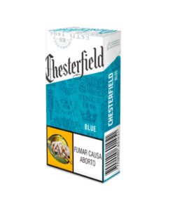 CIGAR. CHESTERFIELD BLUE X 10 UNDS