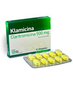 KLAMICINA 500 MG CAJA X 10 TABS