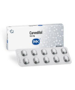 CARVEDILOL 12.5 MG MK ** CAJA X 30 TABS