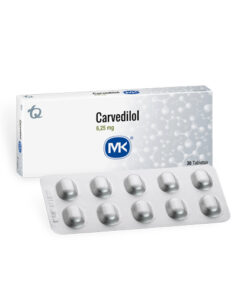 CARVEDILOL  6.25 MG MK ** CAJA X 30 TABS