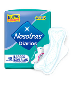 PROTECTORES NOSOTRAS LARGOS ALAS PQTE X 40 UNDS