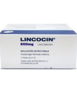 LINCOCIN 600 MG CAJA X 5 VIALES