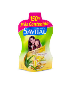 CHAMPU SAVITAL ARGAN/SABILA SOBRE X 25 ML