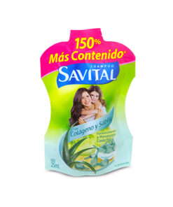 CHAMPU SAVITAL COLAGENO/SABILA SOBRE X 25 ML
