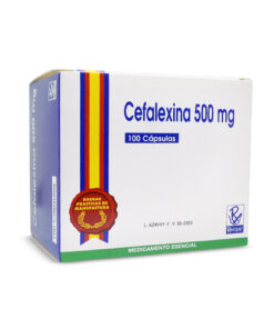 CEFALEXINA 500 MG RECIPE CAJA X 100 CAPS