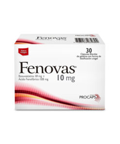 FENOVAS 10 MG CAJA X 30 CAPS