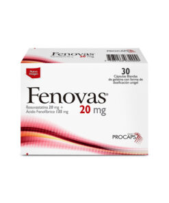 FENOVAS 20 MG CAJA X 30 CAPS