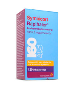 SYMBICORT RAPIHALER 160/4,5 MG FCO X 120 DOSIS