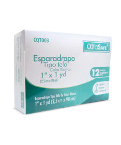 ESPARADRAPO ALFA TELA BLANCO 1/2 X 1