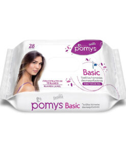 TOALLITAS DESMAQ.FAMILIA POMYS BASIC X 28 UNDS