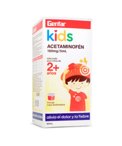 ACETAMINOFEN JBE 160 MG 2+ GENFAR FCO X 90 ML