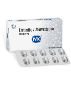 EZETIMIBA/ATORV 10/20 MG MK CAJA X 30 TABS