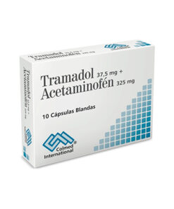 TRAMADOL+ACETAM.37,5/325 MG CO LMED X 10 CAPS