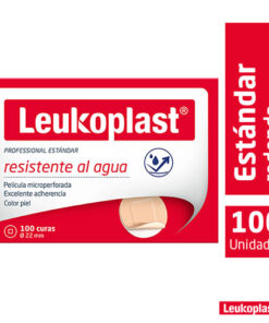 CURITAS LEUKOPLAST REDONDAS IMPER. X 100 UN