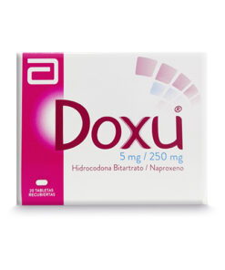 DOXU 5/250 MG CAJA X 20 TABS