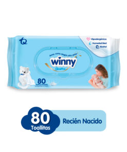 TOALLITAS WINNY RECIEN NACIDO X 80 UND