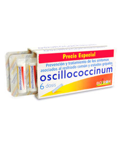 OSCILLOCOCCINUM PRE/ESP X 12UN 2 CAJAS X 6 UND