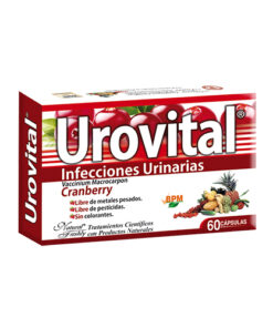 UROVITAL CRANBERRY CAJA X 60 CAPS