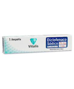 DICLOFENACO  75 MG/3ML VITALIS CAJA X   1 AMP