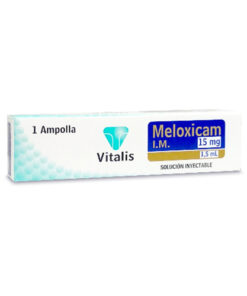 MELOXICAM 15 MG/1.5 ML VITALIS CAJA X  1 AMP